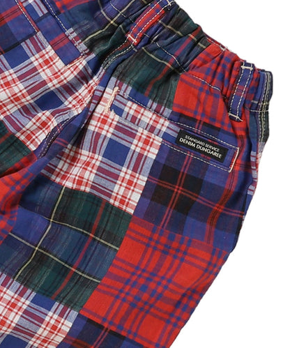 Double Cloth Patchwork Pants