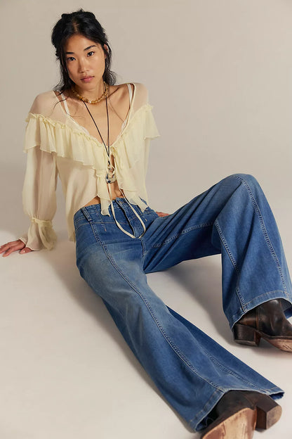 Free People We The Free Libre Wide Leg Jean