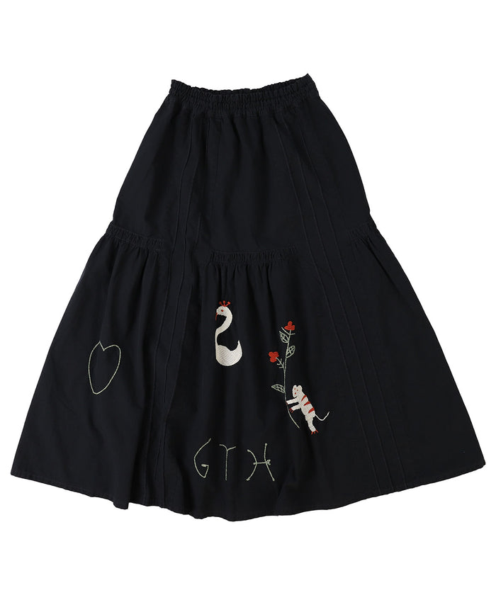 Dungaree Switched Design Skirt (LADIES)