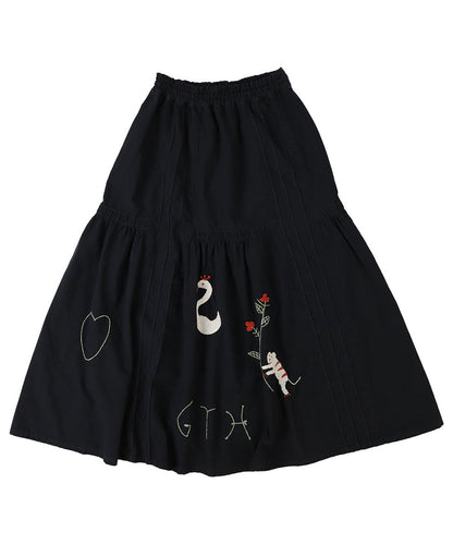 Dungaree Switched Design Skirt (LADIES)