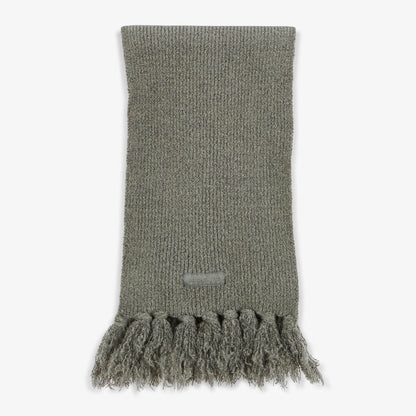 Écharpe a franges unie gris chine homme SERGE BLANCO
