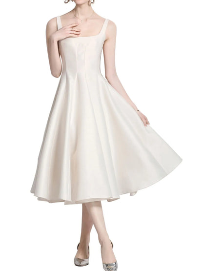 Hazel Blues® |  A-Line Silhouette Midi Sleeveless Dress