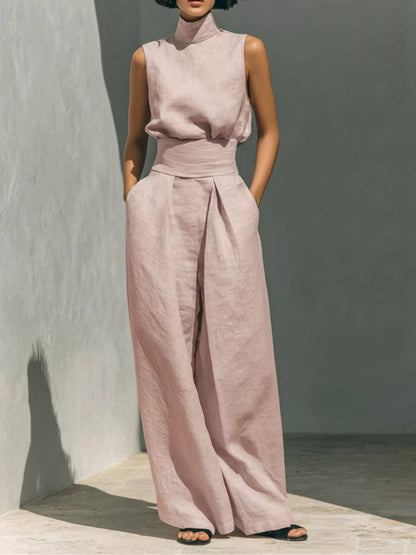 Hazel Blues® |  Easy Does It Pants | Wide Leg Pants
