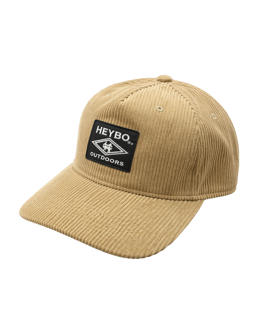 Felt Patch Corduroy Hat