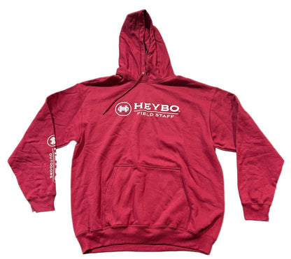 Field Staff Hoodie: Cardinal