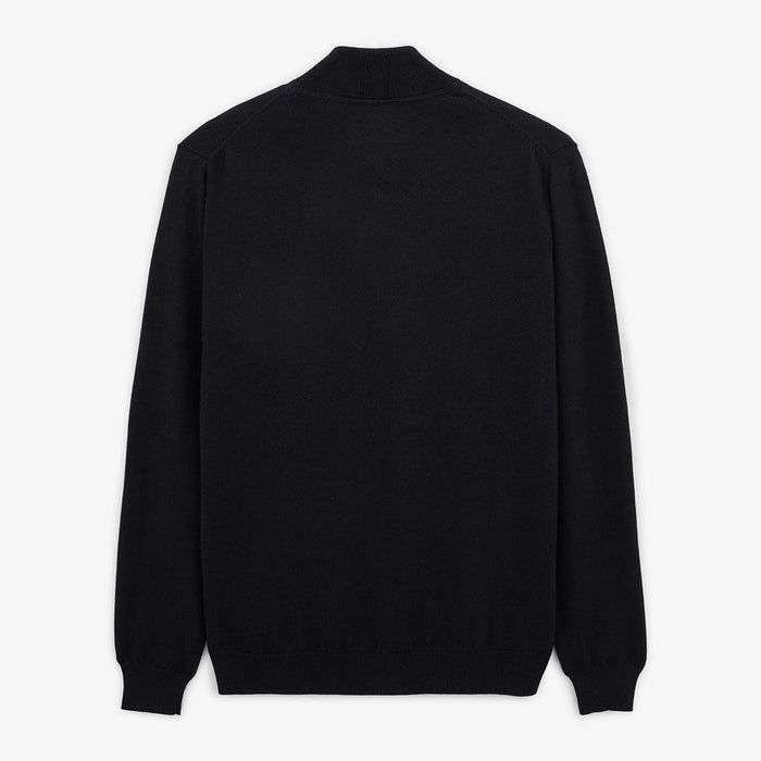 Gilet Col Montant Zippé Noir Morgan Homme SERGE BLANCO