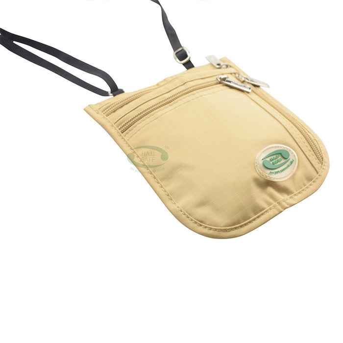 HajjSafe™ Hajj & Umrah - Anti-Theft Secure Neck Bag