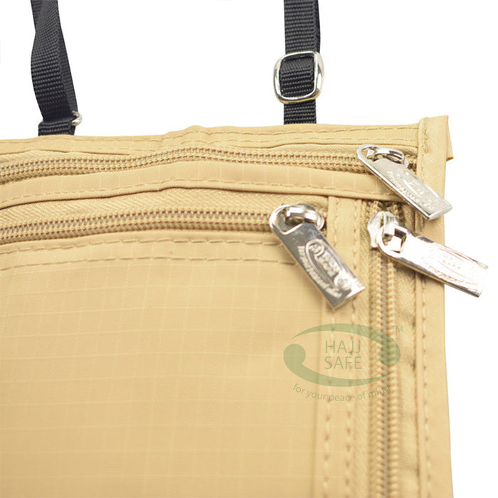 HajjSafe™ Hajj & Umrah - Anti-Theft Secure Neck Bag