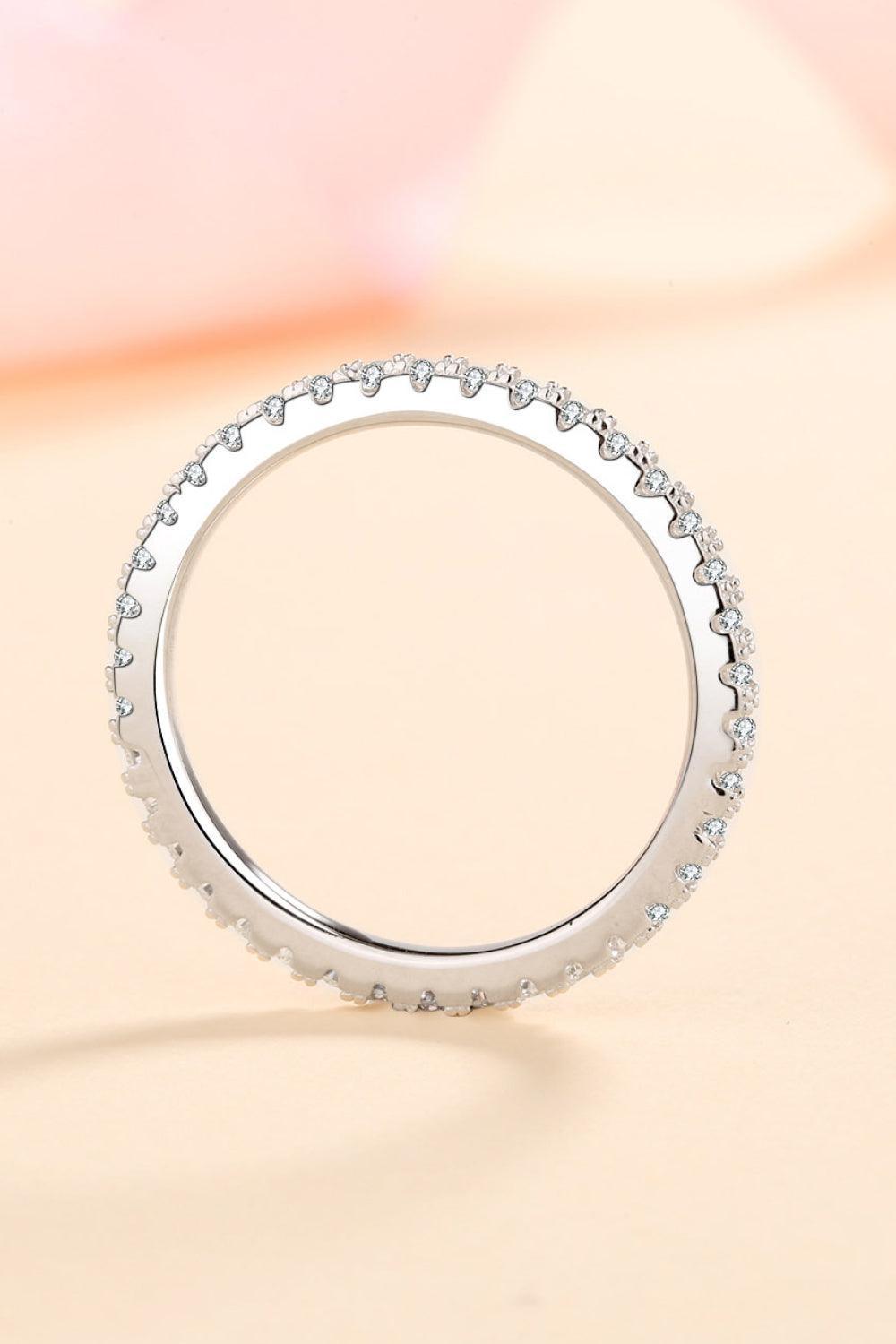 Hazel Blues® | Curious Time 925 Sterling Silver Moissanite Ring