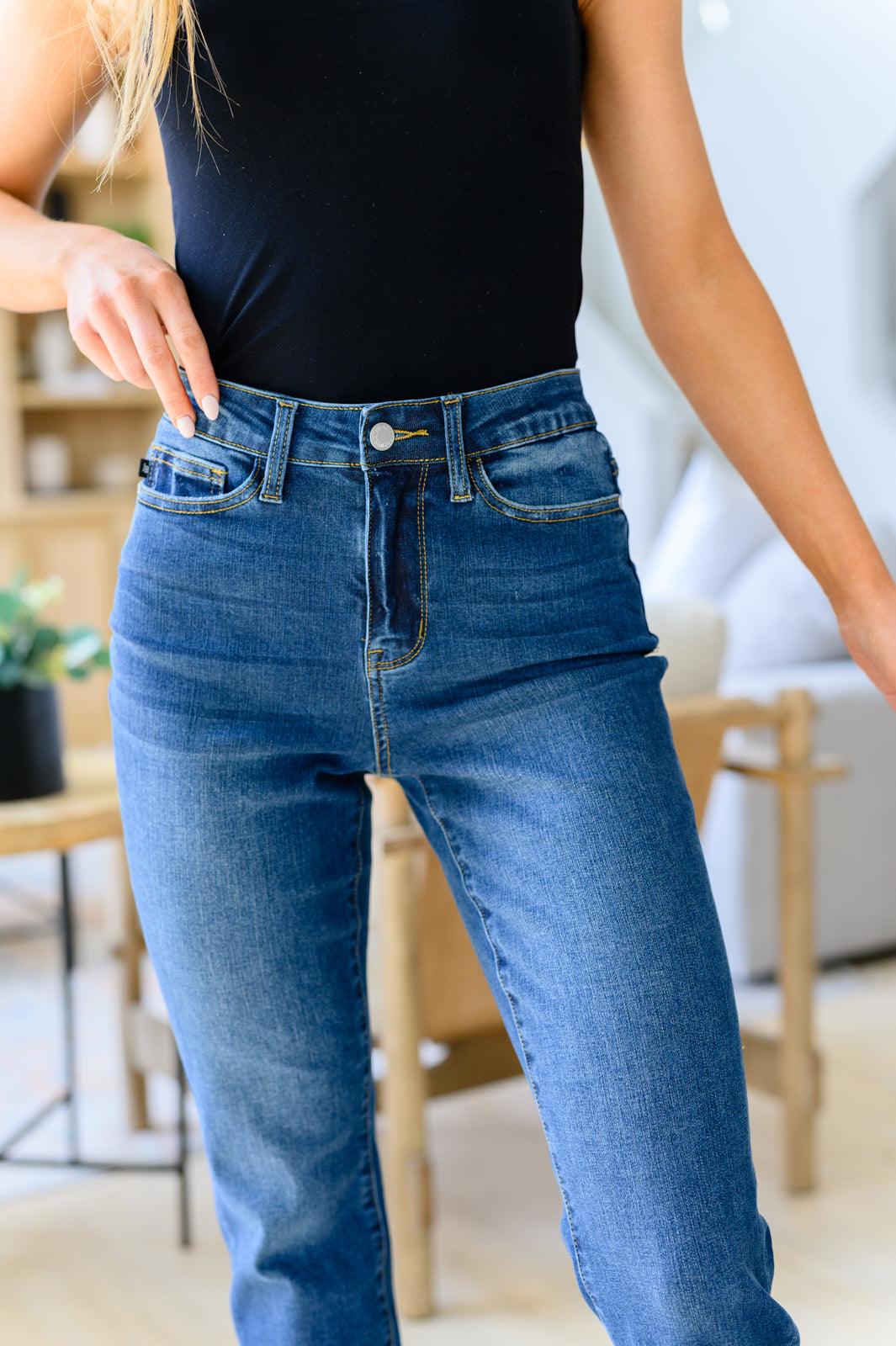Hazel Blues® |  Downtown High Rise Boyfriend Jeans