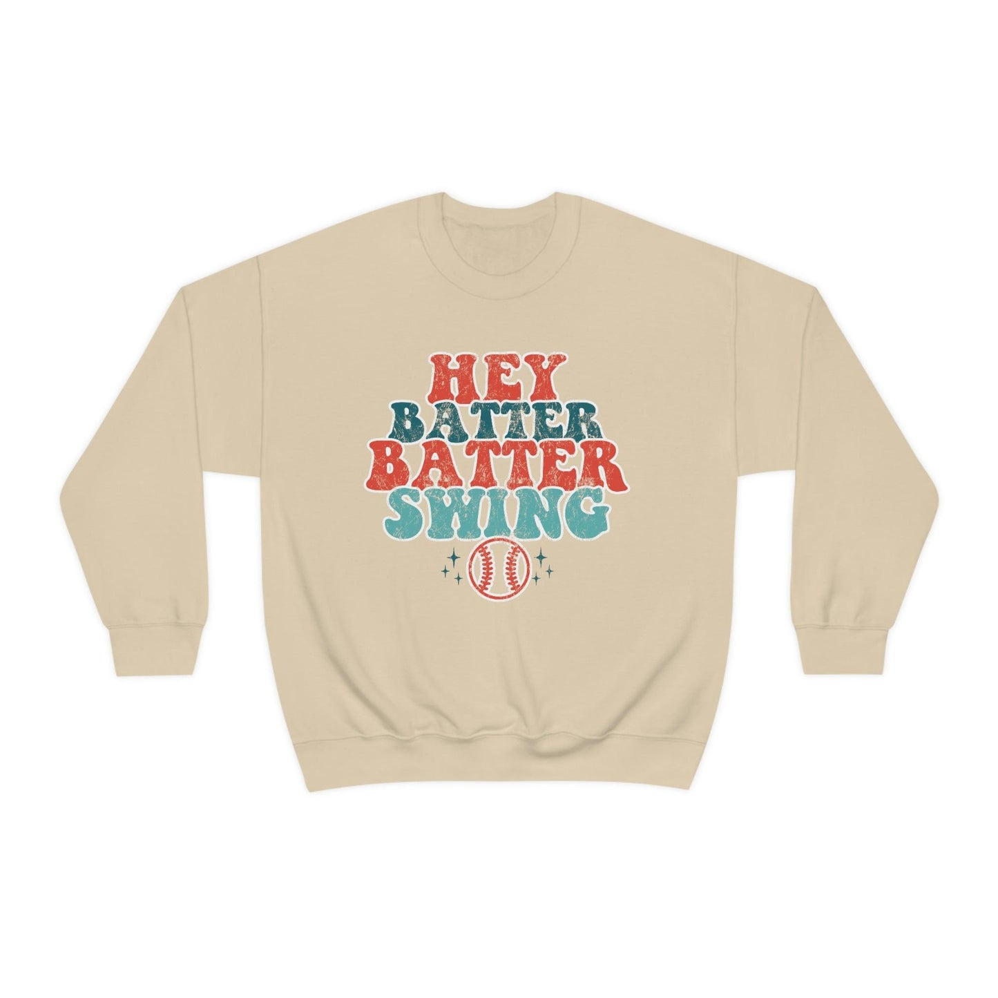 Hazel Blues® | Hey Batter Batter Swing Graphic Sweatshirt