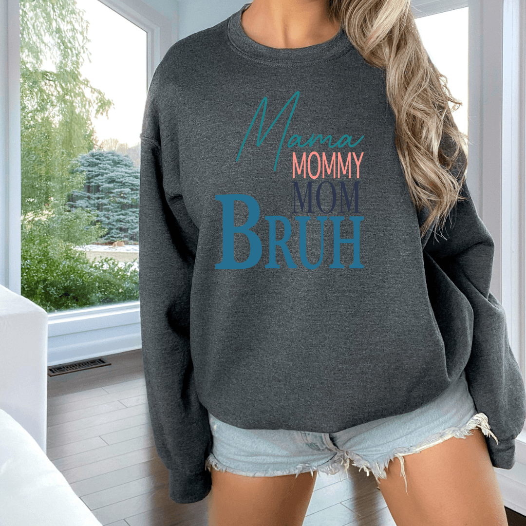 Hazel Blues® | Stages of Mom Graphic Sweatshirt