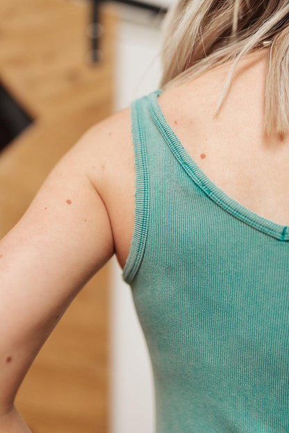 Hazel Blues® | Stay Easy Tank In Aqua