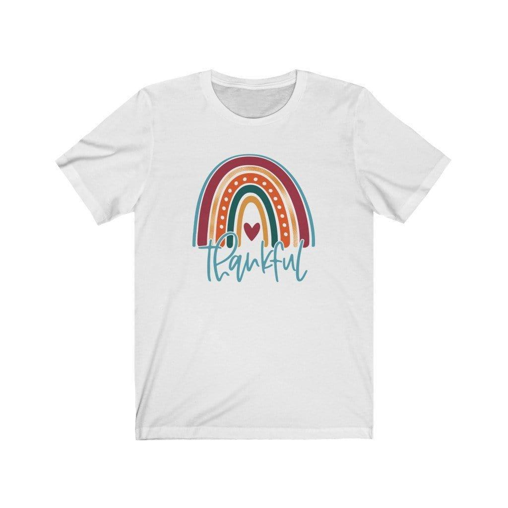 Hazel Blues® | Thankful Rainbow Graphic Tee