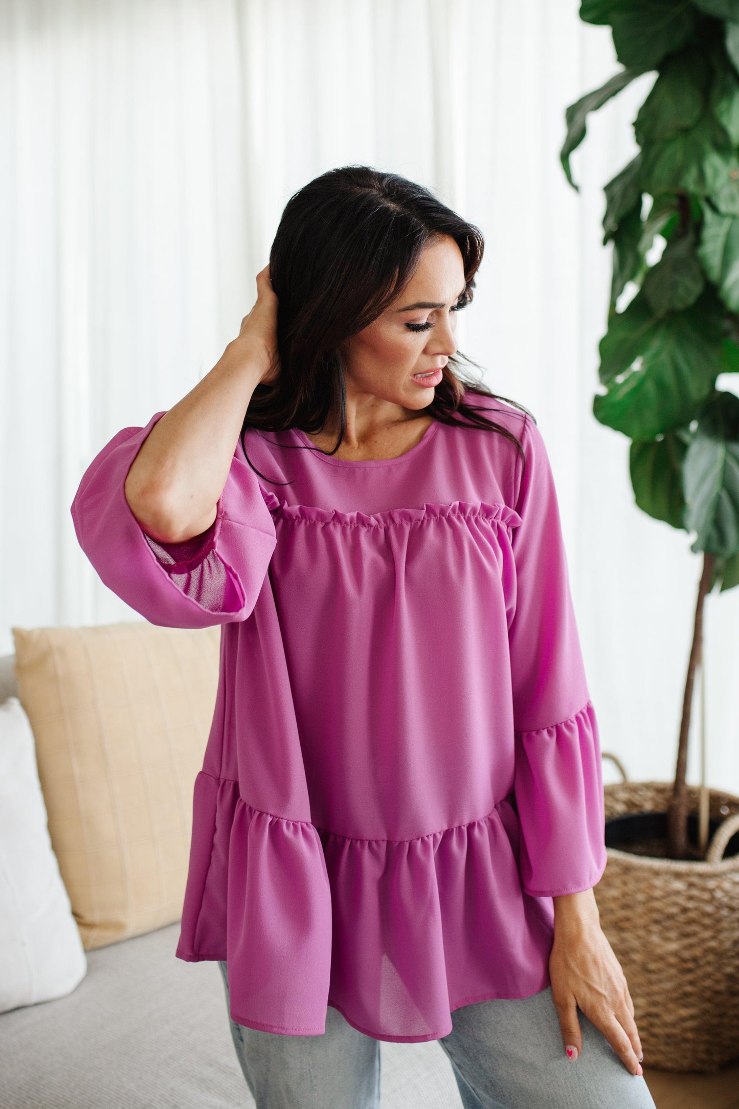 Hazel Blues® | Valley Girl Blouse