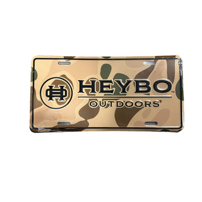 Heybo License Plate: Traditions Camo