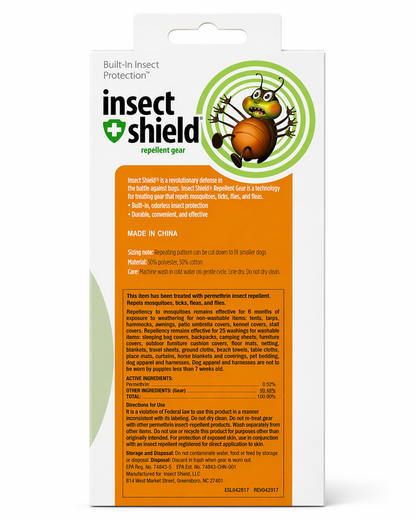 Insect Shield Dog Bandana