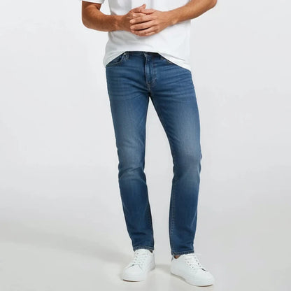 Jean 325 slim fit powertwist bleu denim homme serge blanco look