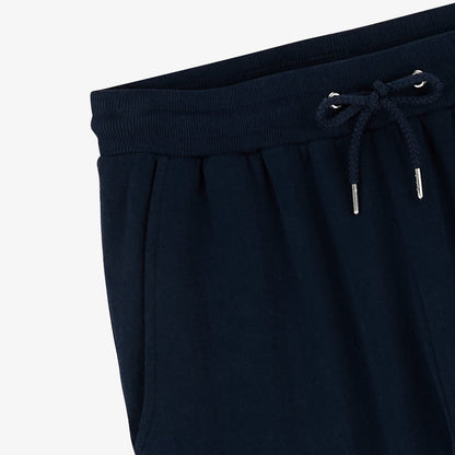 Jogging en molleton gratté bleu marine en coton homme SERGE BLANCO