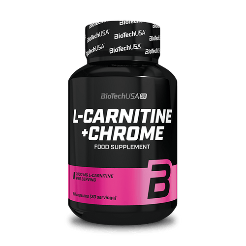 L-Carnitine + Chrome - 60 kapsula - BioTechUSA