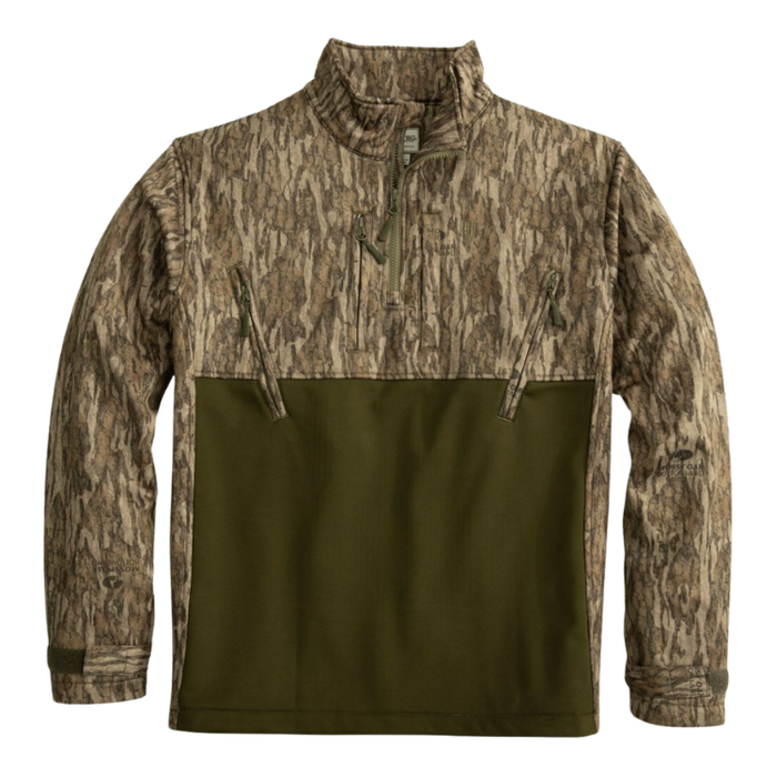 Landing Zone 1/4 Zip: Mossy Oak Bottomland