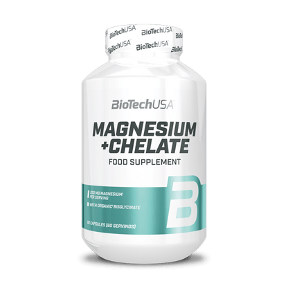 Magnesium + Chelate - 60 kapsula - BioTechUSA