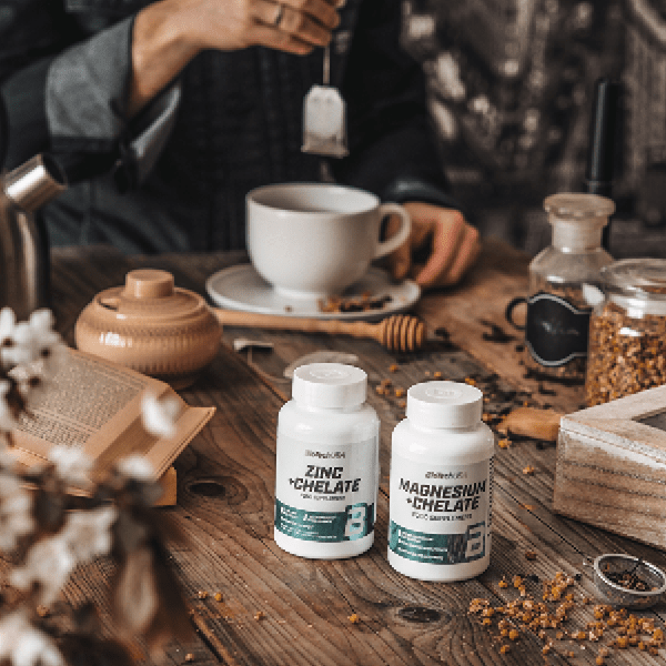 Magnesium + Chelate - 60 kapsula - BioTechUSA