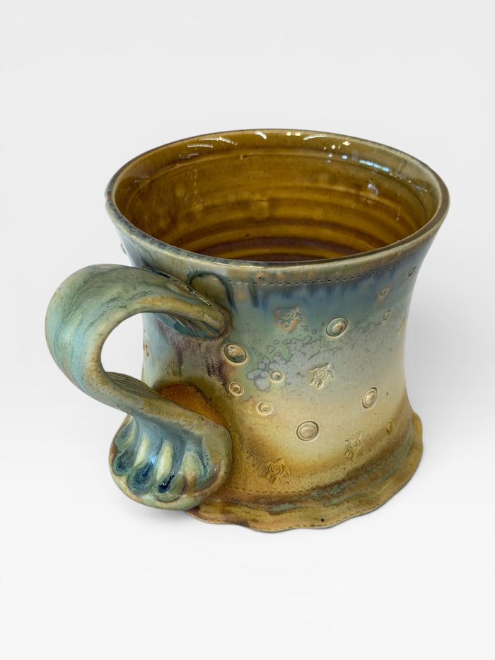Mug with Wavy Foot - Crystal