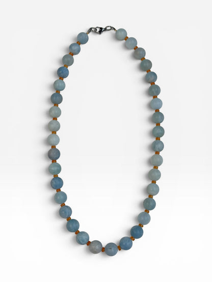 Necklace - Angelite & Aventurine