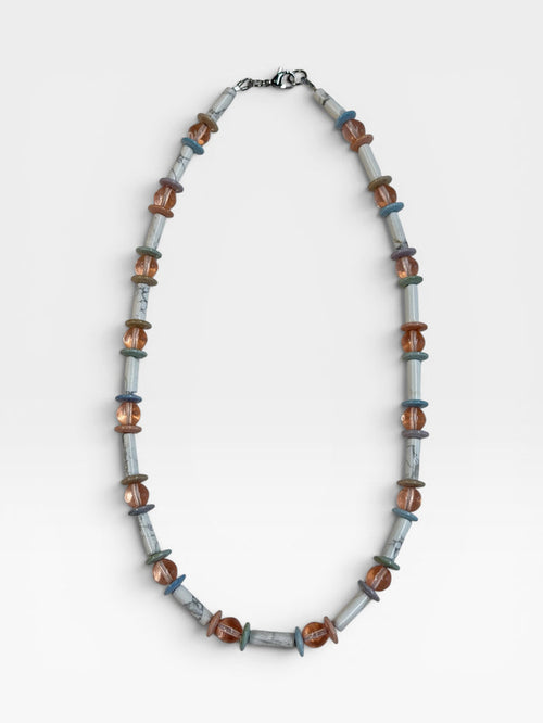 Necklace - Howlite & Jasper