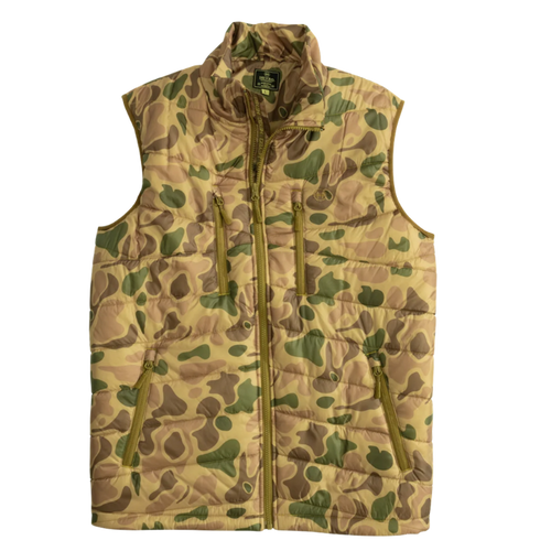 Open Country Vest: Heybo Traditions Camo