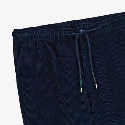 Pantalon 549 regular confort élastiqué bleu foncé en coton homme SERGE BLANCO