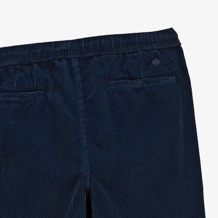 Pantalon 549 regular confort élastiqué bleu foncé en coton homme SERGE BLANCO
