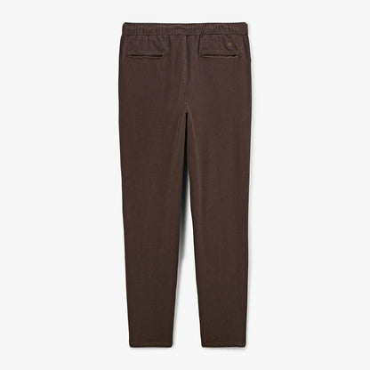 Pantalon 549 regular confort élastiqué marron homme SERGE BLANCO