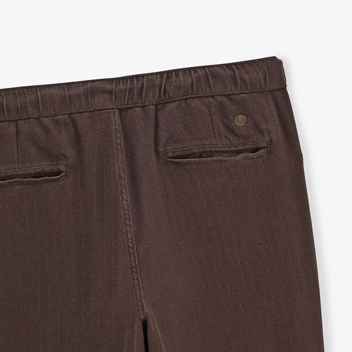 Pantalon 549 regular confort élastiqué marron homme SERGE BLANCO