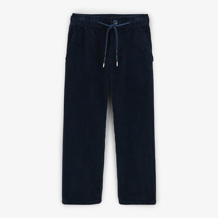 Pantalon 549 regular taille élastiquée confort garçon bleu dark navy SERGE BLANCO