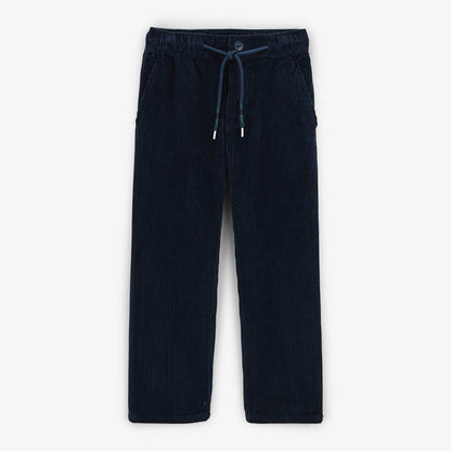 Pantalon 549 regular taille élastiquée confort garçon bleu dark navy SERGE BLANCO