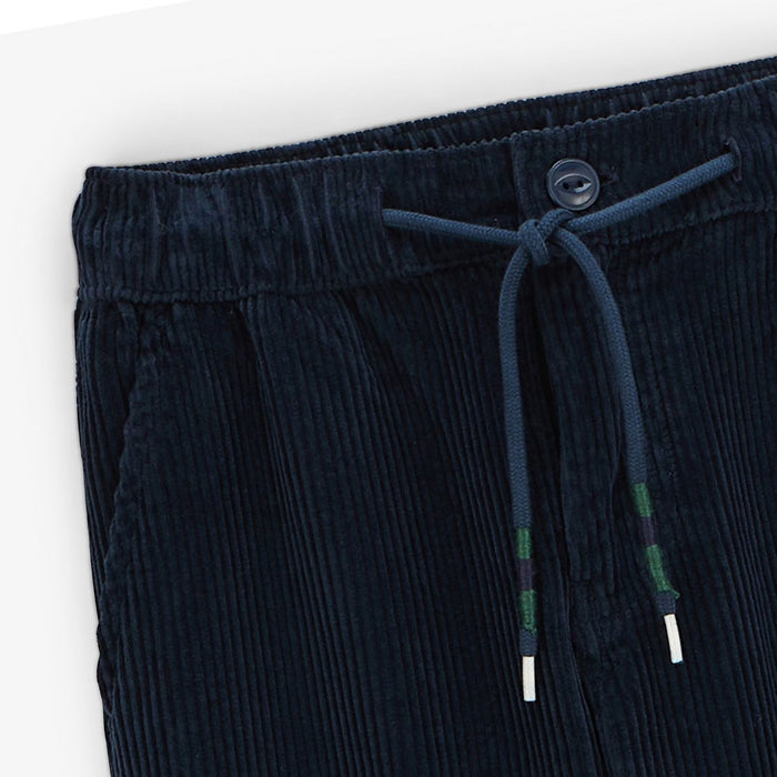 Pantalon 549 regular taille élastiquée confort garçon bleu dark navy SERGE BLANCO