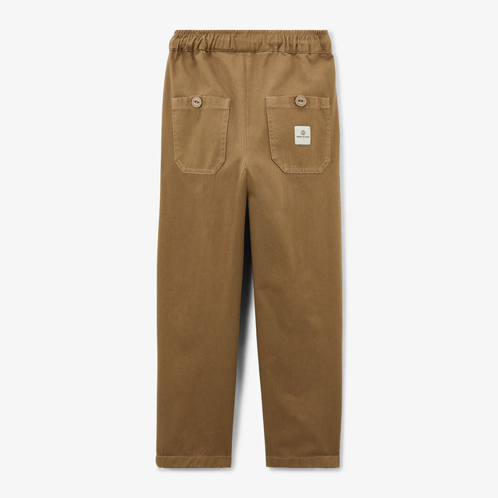Pantalon 550 coupe large garçon marron shitake SERGE BLANCO