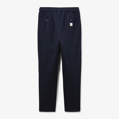 Pantalon 550 en coton coupe large élastique bleu marine homme SERGE BLANCO