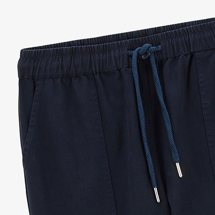 Pantalon 550 en coton coupe large élastique bleu marine homme SERGE BLANCO