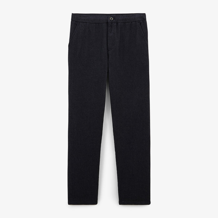 Pantalon 553 coupe large taille élastiquée gris homme SERGE BLANCO