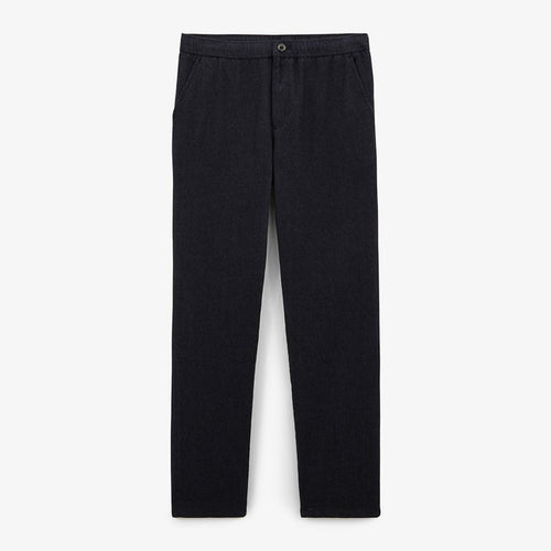 Pantalon 553 coupe large taille élastiquée gris homme SERGE BLANCO