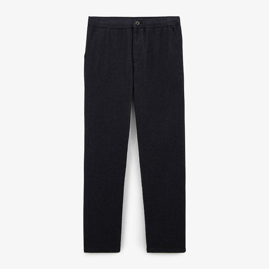 Pantalon 553 coupe large taille élastiquée gris homme SERGE BLANCO
