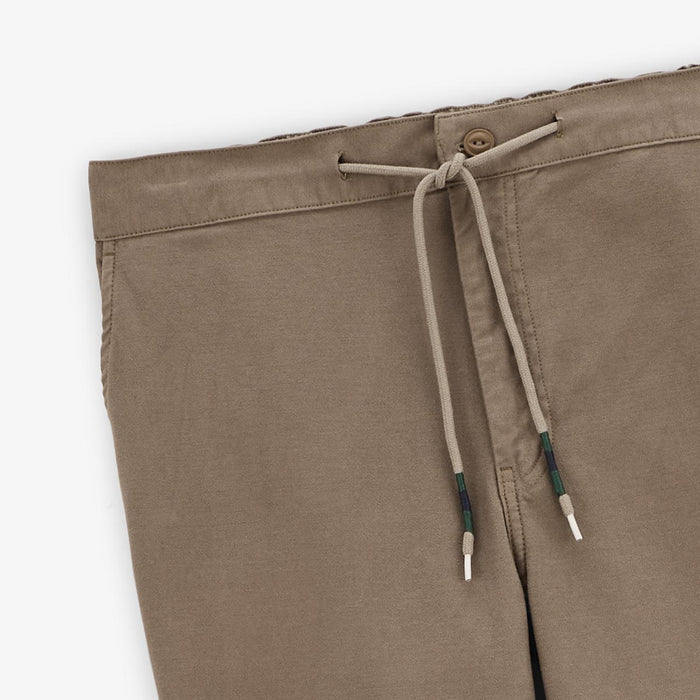 Pantalon 555 taille élastique coupe large shitake en coton homme SERGE BLANCO