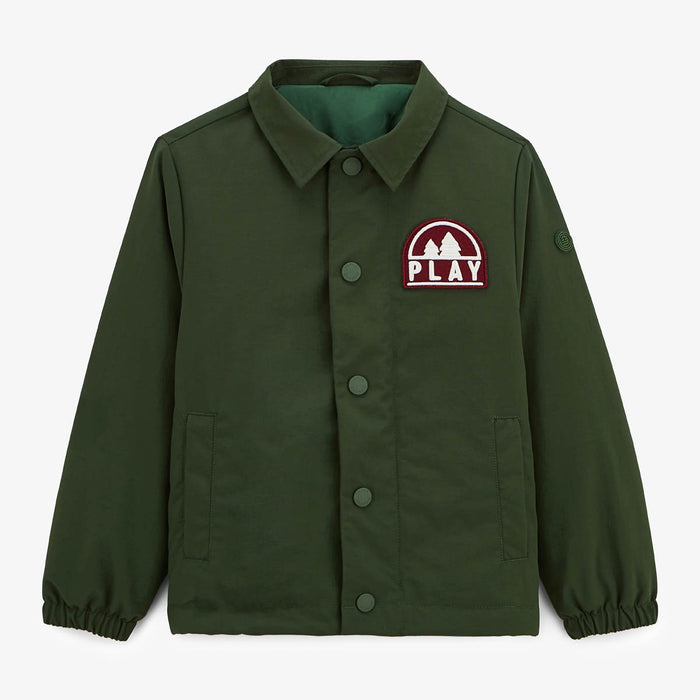 Parka Dan garçon vert anglais SERGE BLANCO