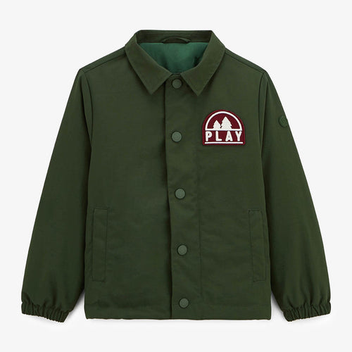 Parka Dan garçon vert anglais SERGE BLANCO