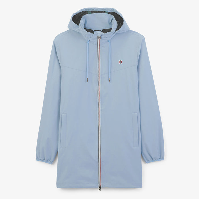 Parka Stormer impermeable bleu ciel HOMME SERGE BLANCO