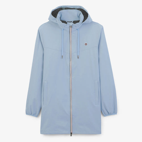 Parka Stormer impermeable bleu ciel HOMME SERGE BLANCO