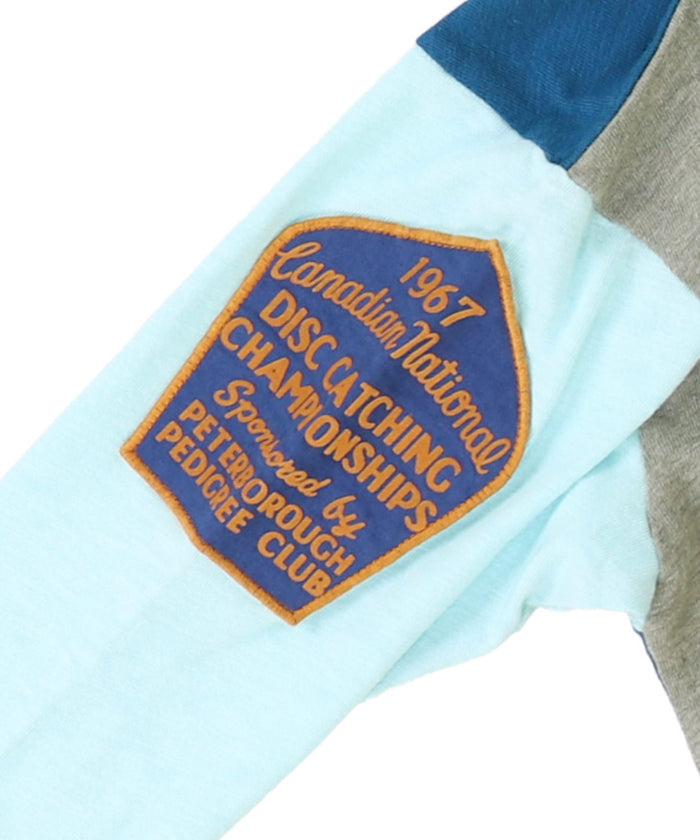 Patch Long Sleeve Rugger Shirt(LADIES)